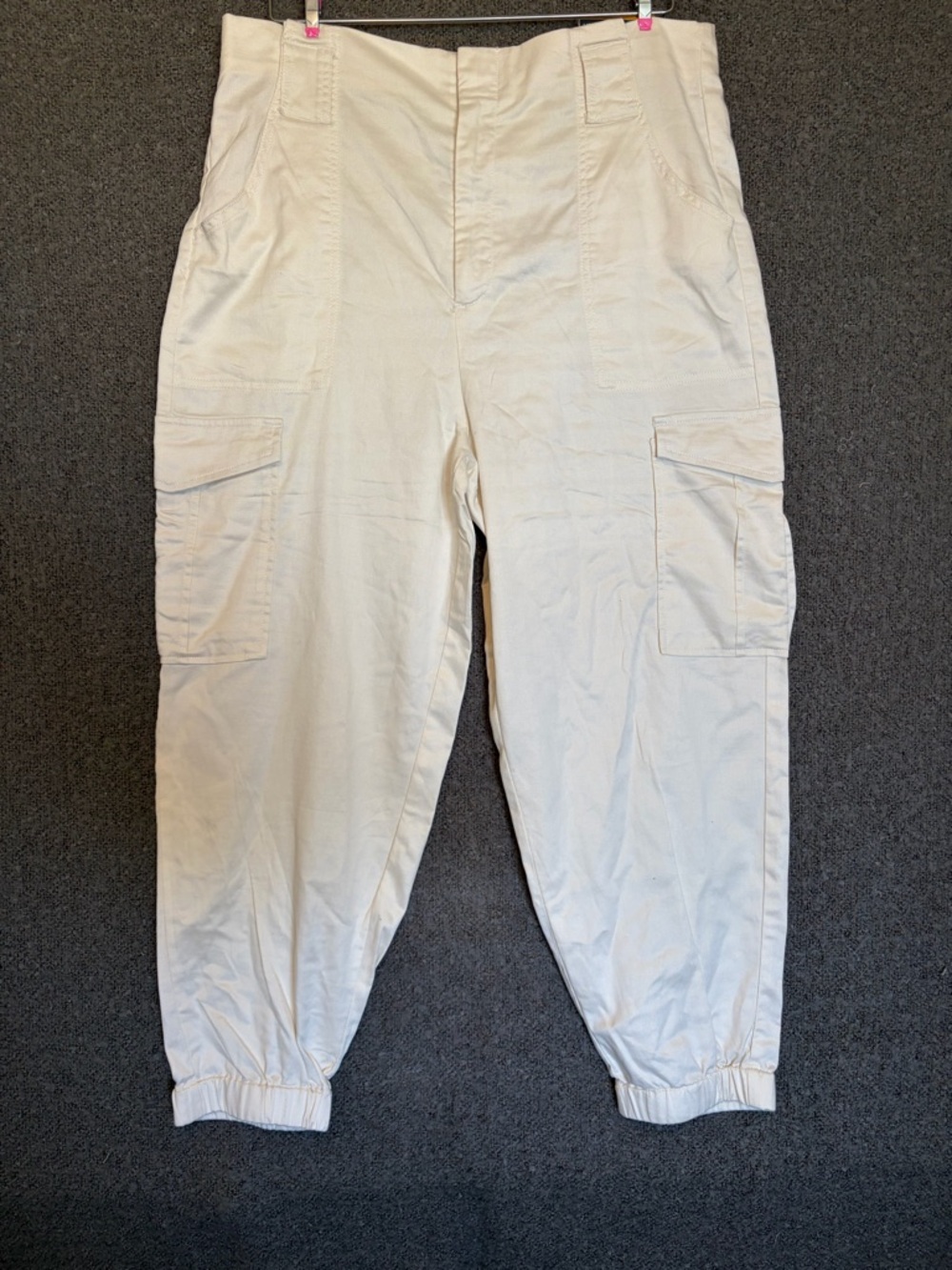 sofia by sofia vergara Off-White Cargo Jogger Pants